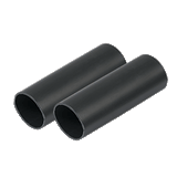 Ancor Battery Cable Adhesive Lined Heavy Wall Battery Cable Tubing (BCT) - 1" x 3" - Black - 2 Pieces - 327103