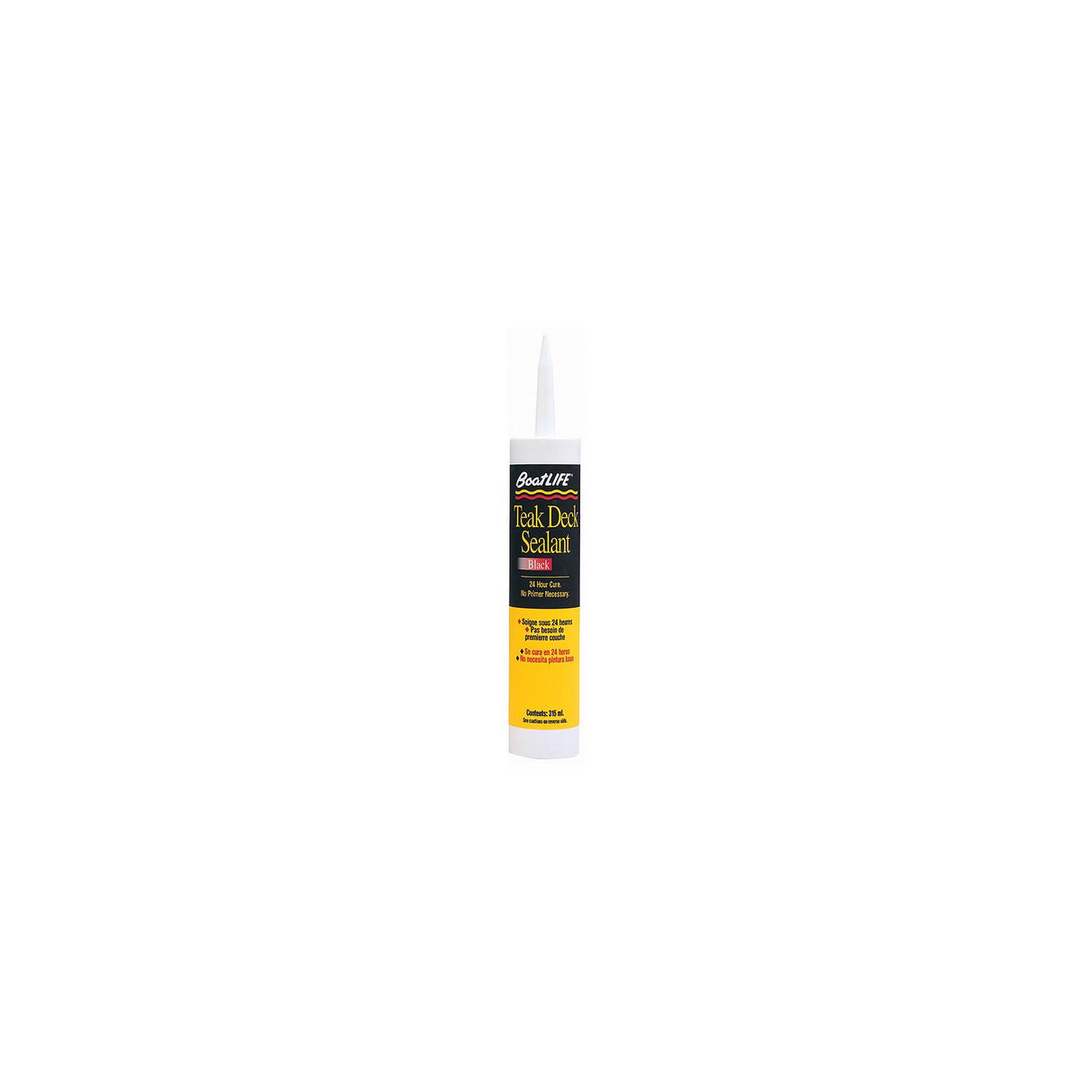 Boatlife 1252 Teak Deck Sealant Cartridge 10.6 oz. (310 ml.), Black, 12/case - 1252