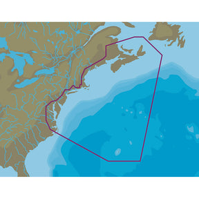 C-MAP 4D NA-D062 Nova Scotia to Chesapeake Bay - microSD&trade;/SD&trade; - M-NA-D062-MS