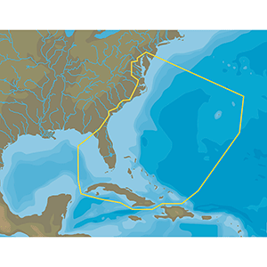 C-MAP 4D NA-D063 Chesapeake Bay to Cuba - microSD&trade;/SD&trade; - M-NA-D063-MS