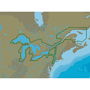 C-MAP 4D NA-D061 Great Lakes &amp; St Lawrence Seaway -microSD&trade;/SD&trade; - M-NA-D061-MS