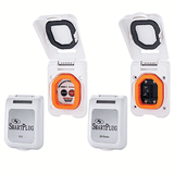SmartPlug Combo Kit w/ELCI Sensor &amp; 50 Amp Breaker Non-Metallic Door - White - ELCIBRKR50PW