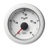 Veratron 52MM (2-1/16") OceanLink Fresh Water Empty Gauge - White Dial &amp; Bezel - A2C1065920001