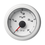 Veratron 52MM (2-1/16") OceanLink Waste Water Gauge - White Dial &amp; Bezel - A2C1065900001