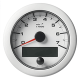 Veratron 3-3/8" (85MM) OceanLink&reg; NMEA 2000&reg; Tachometer - 7000 RPM - White Dial &amp; Bezel - A2C1065820001