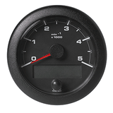 Veratron 3-3/8" (85MM) OceanLink&reg; NMEA 2000&reg; Tachometer - 5000 RPM - Black Dial &amp; Bezel - A2C1065720001