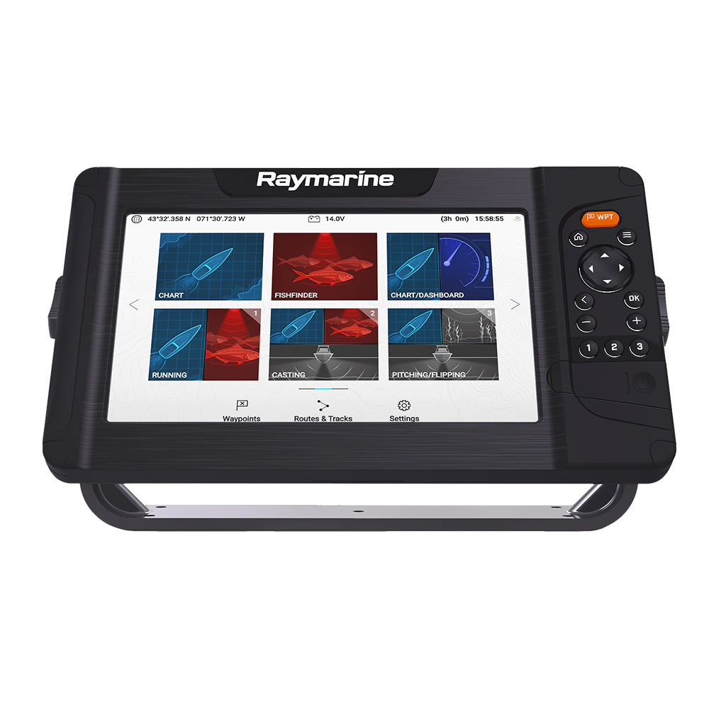 Combo de sonda de pesca con trazador gráfico Raymarine Element 9 HV - Sin transductor [E70534]
