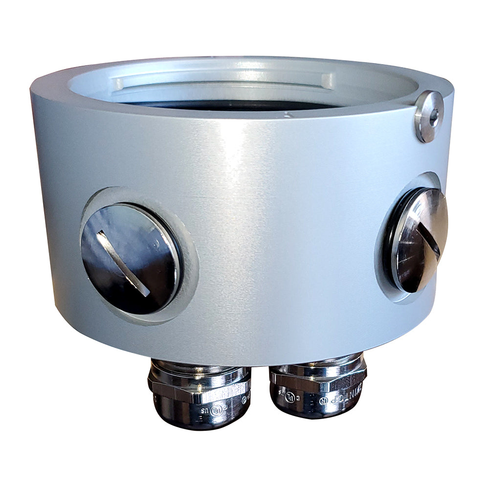 Base de montaje de aluminio Lopolight - Carcasa plateada [400-034]