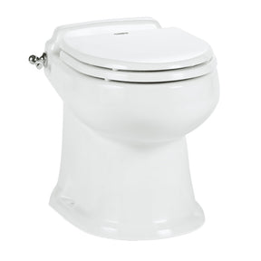 Dometic&trade; MasterFlush 8740 White Electric Macerating Toilet - Raw/Fresh Water - 304874020