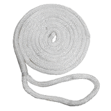 New England Ropes 3/4" Double Braid Dock Line - White - 50' - C5050-24-00050