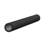 TACO Marine TACO 1/2" Tube Style Flexible Vinyl Insert - 50' - Black - V12-0003BKA50-1