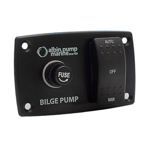 Albin Group 3-Way Bilge Panel - 12/24V - 01-66-027