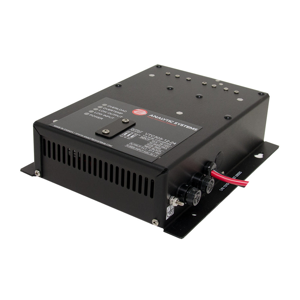 Convertidor CC/CC no ISO de Analytic Systems 13 A, salida de 24 V, entrada de 11-15 V [VTC305-12-24]
