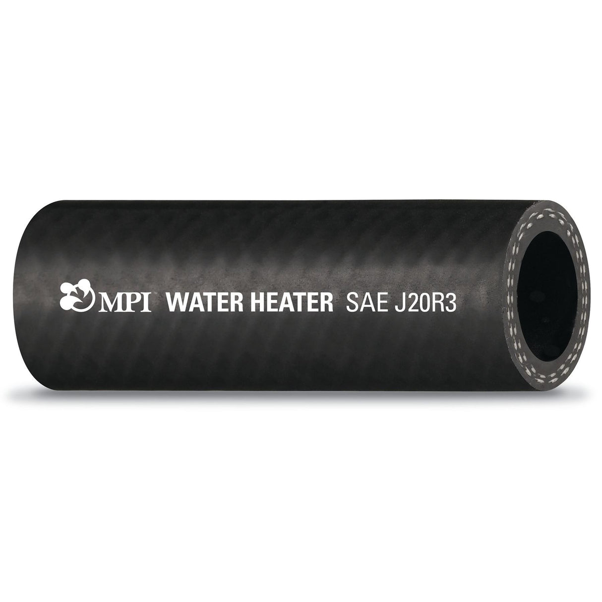 MPI Products Series 132 Black Heavy Duty Water Heater Hose (1/2”) - 132-0126 - image 1