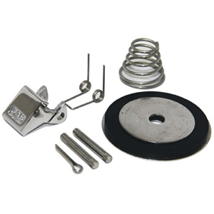 Kit de reconstrucción de palanca de llenado de plataforma con tapa abatible de acero inoxidable Sea-Dog [351119]