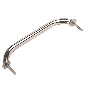 Sea Dog Stainless Steel Stud Mount Flanged Hand Rail w/Mounting Flange - 12" - 254212-1