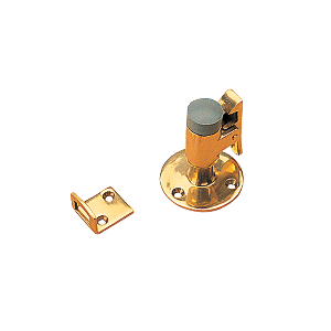Sea-Dog Door Stop &amp; Catch - Brass - 2" - 222712-1