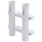 Sea-Dog Two Pole Side Mount Rod Storage Rack - White - 325028-1