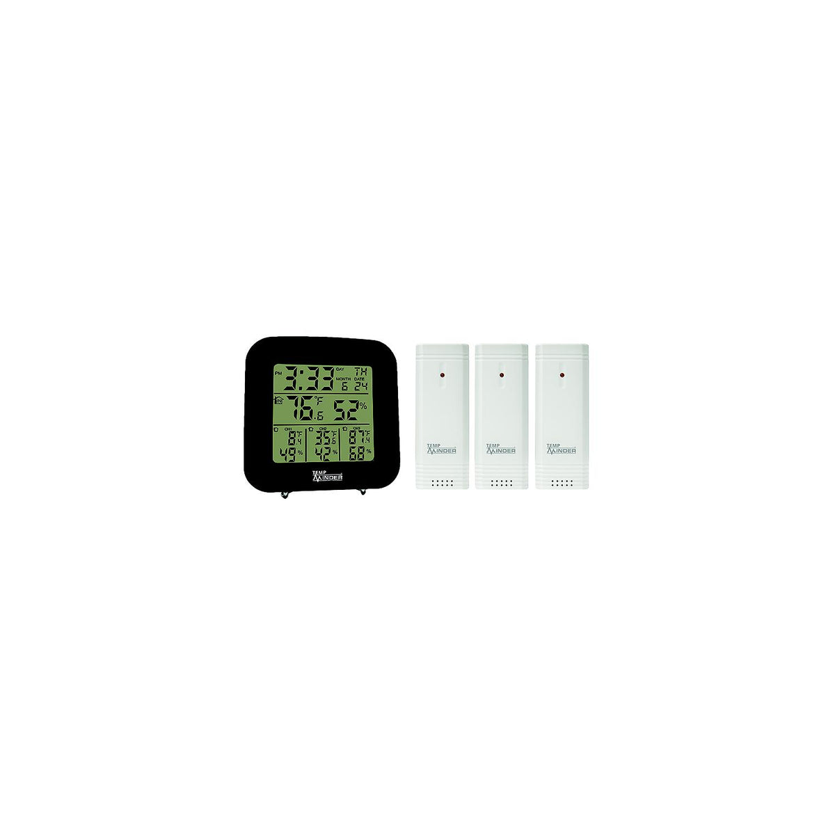 Minder Research TM22250VP Tempminder® 4-Zone Temperature & Humidity Station - image 1
