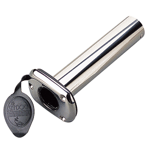 Sea-Dog Stainless Steel Flush Mount Rod Holder w/Cap - 90&deg; - 325233-1