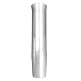 Tigress Weld On Aluminum Flared Rod Holder w/o Blade Mill Finished 10" - 66414