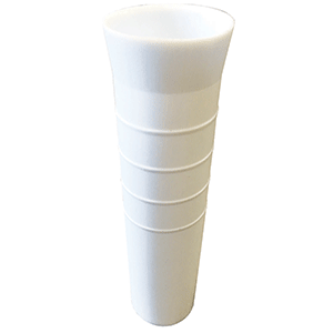 Tigress 10" Flared Vinyl Replacement Insert Liner - White - 88152-5