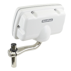 NavPod RailMount Pre-Cut f/Simrad NSS9 evo3/B&amp;G Zeus3 9 Fits 1" or 1.25" Tubing - RMX4600-06