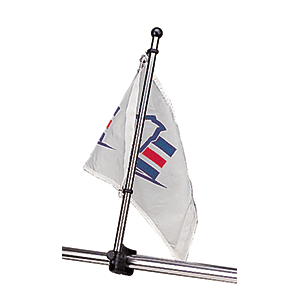 Mástil para bandera con montaje en riel de acero inoxidable Sea-Dog - 17" [327122-1]
