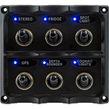 Sea-Dog Water Resistant Toggle Switch Panel - 424636-1