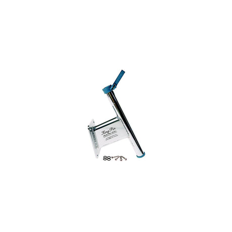 Panther 5" Set Back Transom Mount Bracket - Black - Powder Coat [KPS50B] - official Panther product image 3