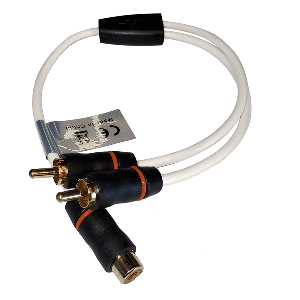 Fusion RCA Cable Splitter - 1 Female to 2 Male - 1' - 010-12895-00