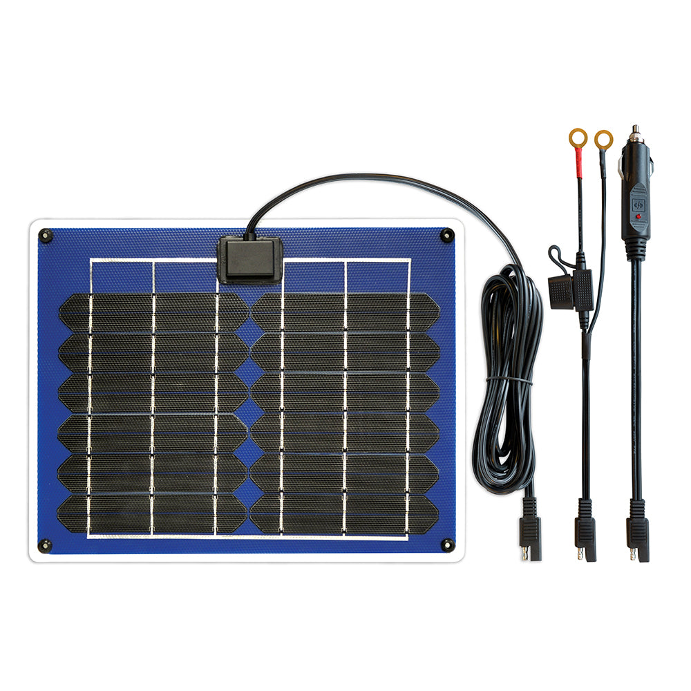 Cargador solar portátil con mantenimiento de batería Samlex de 10 W [SC-10]