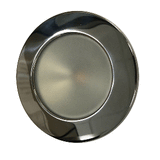 Lunasea Lighting Lunasea Gen 3 Indoor/Outdoor Recessed 3.5&rdquo; LED Light - 2700K 85 CRI Dimmable COB LED - Warm White/Polished SS Bezel - LLB-46WW-3A-SS