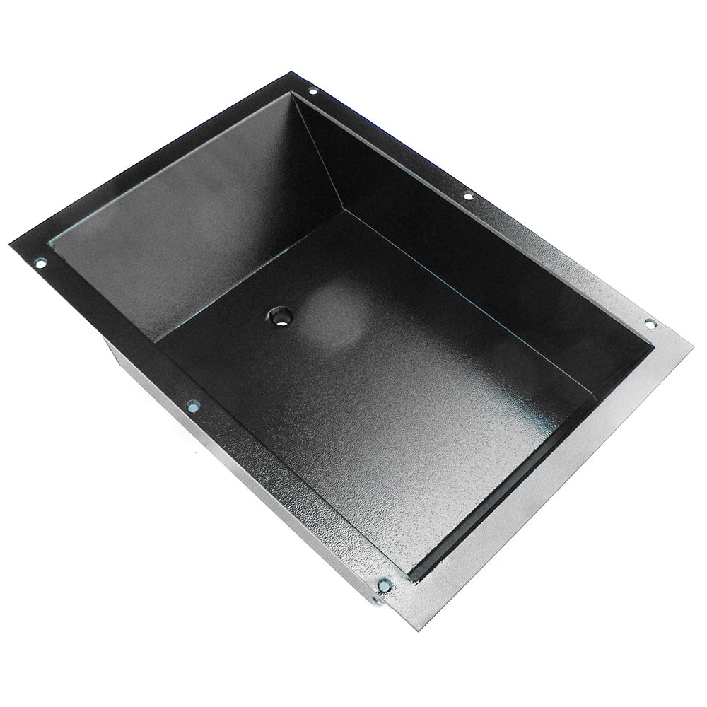 Bandeja empotrada para pie plano con protector de varilla para pedales MotorGuide [FFMG]