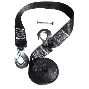 Rod Saver Winch Strap Replacement w/Safety Strap - 16' - WS16S