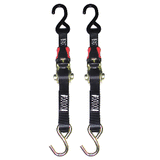 Rod Saver Rubber Ratchet Tie-Down - 1" x 6' - Pair - RTD6