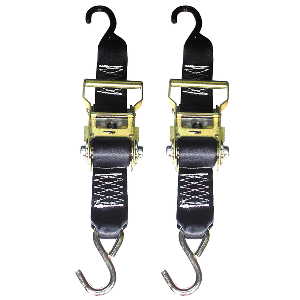 Rod Saver Heavy-Duty Ratchet Trailer Tie-Down - 2" x 5' - Pair - R2TTD5
