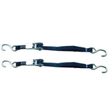 Rod Saver Stainless Steel Ratchet Tie-Down - 1" x 4 - Pair [SSRTD4]