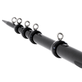Tigress XD Telescoping Aluminum Outrigger Poles - 18' - 1-1/2" OD - Black - 88925-1