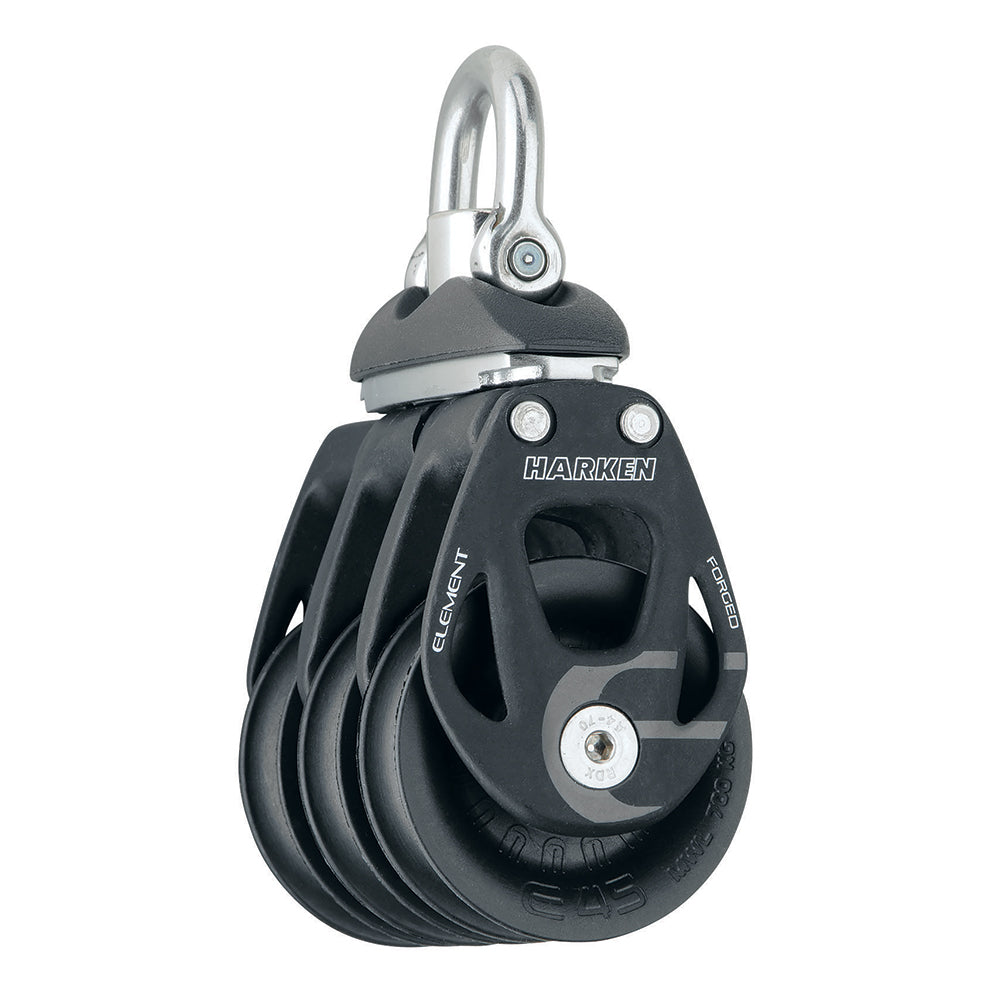 Bloque de elemento triple Harken de 45 mm con giro [6240]