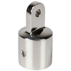 Sea-Dog Stainless Top Cap - fits 1" O.D. tube -1/4" pin - 270101-1