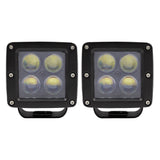 Luz cúbica HEISE de 3" y 4 LED - Paquete de 2 [HE-ICL2PK]