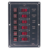 Sea-Dog Aluminum Switch Panel Vertical - 6 Switch [422110-1]