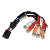 Fusion Wire Harness f/ MS-RA670 &amp; MS-RA770 Stereo - Zone 1 &amp; 2 (B Port-RCA) - 010-12812-01