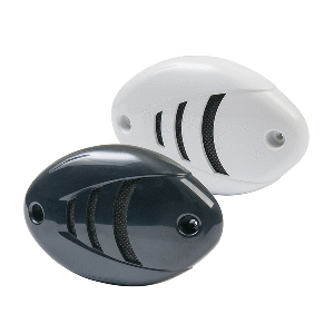 Marinco 12V Drop-In Low Profile Horn w/Black &amp; White Grills - 10080