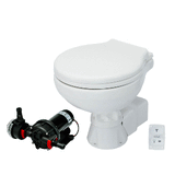 Johnson Pump AquaT Toilet Silent Electric Compact - 12V w/Pump - 80-47231-01
