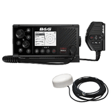 B&G B&amp;G V60-B VHF Marine Radio w/DSC, AIS (Receive &amp; Transmit) &amp; GPS-500 GPS Antenna - 000-14819-001