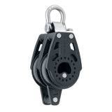 Bloque fijo doble Harken Carbo Air de 40 mm con arraigo [2643]