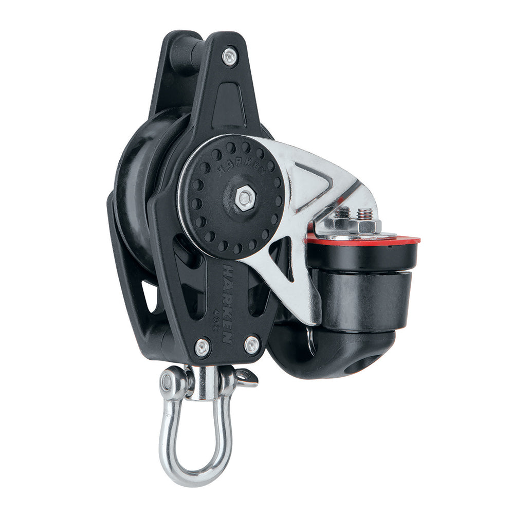 Bloque de aire de carbono Harken de 40 mm con arraigo de cala de leva [2646]