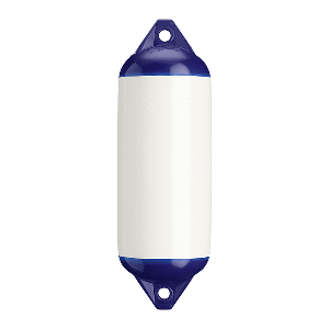 Polyform U.S. Polyform F-2 Twin Eye Fender 8.2" x 25" - White - F-2 WHITE